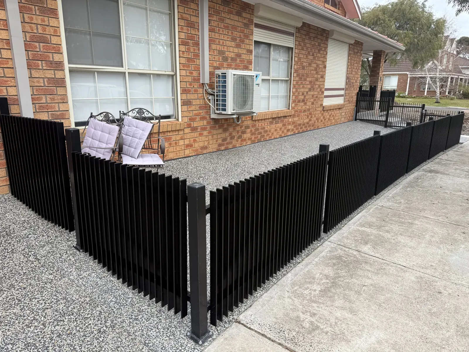 Blade corner and gate — APS Pro Fencing