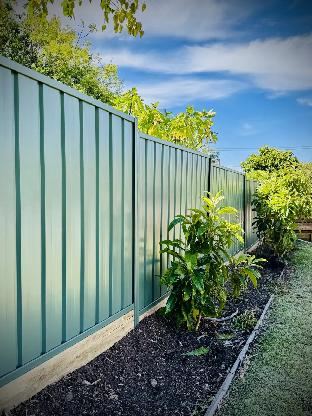 Green garden panels — APS Pro Fencing