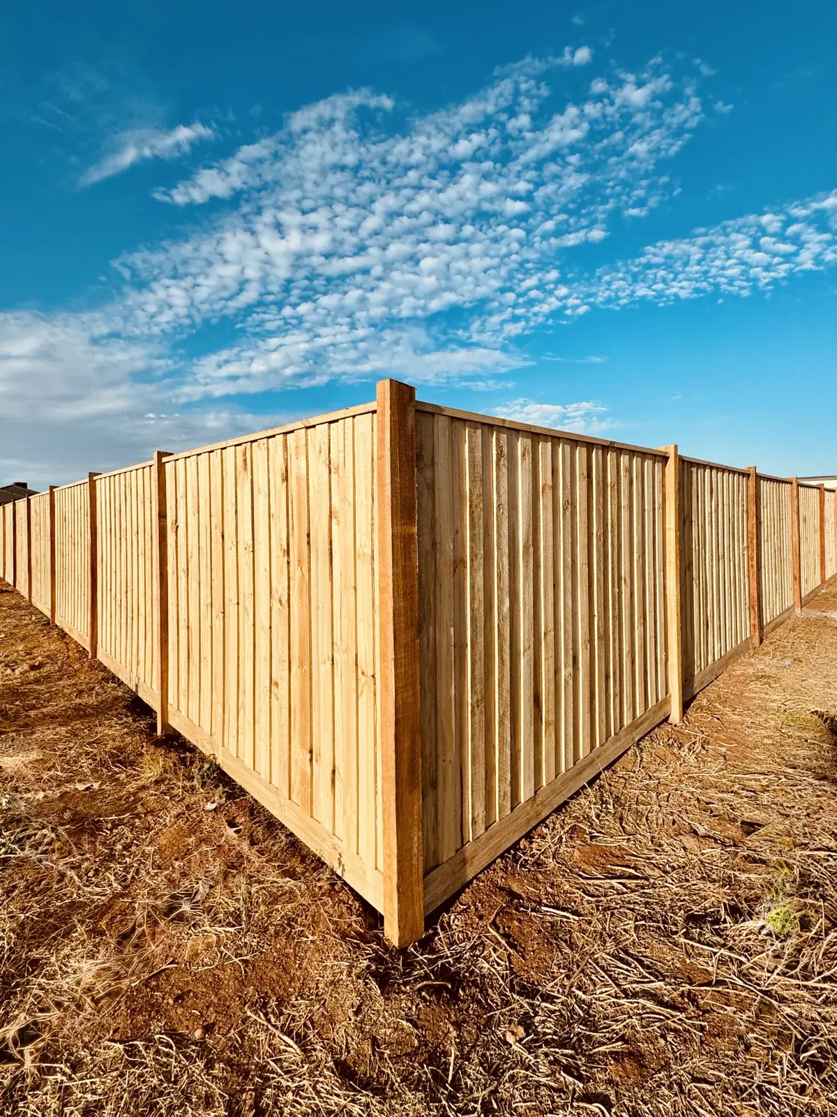 Timber corner boundary — APS Pro Fencing